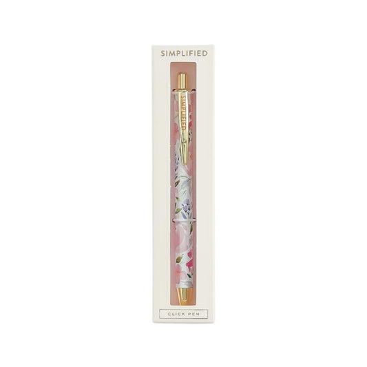 Cottage Floral Click Pen