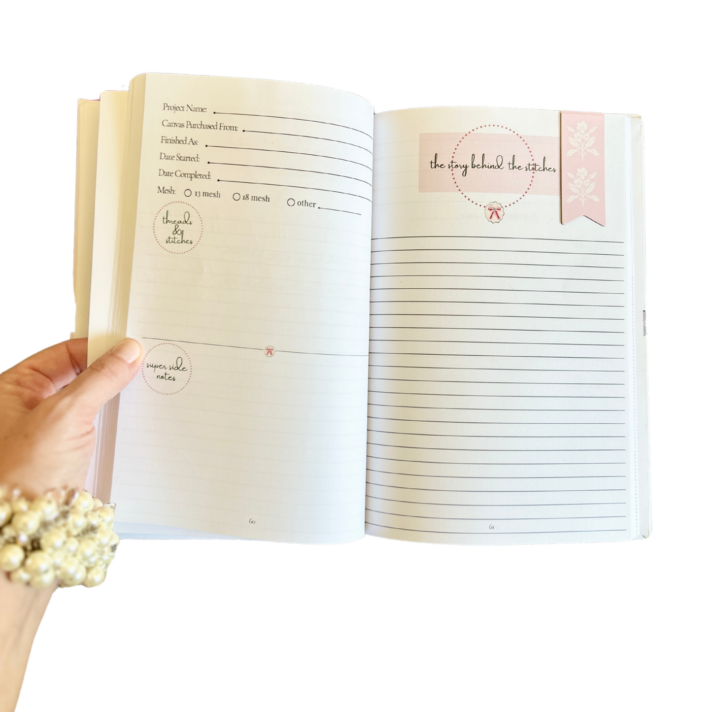 Blush Block Page Marker